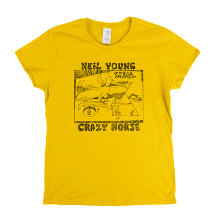 Neil Young Zuma Cover Womens T-Shirt