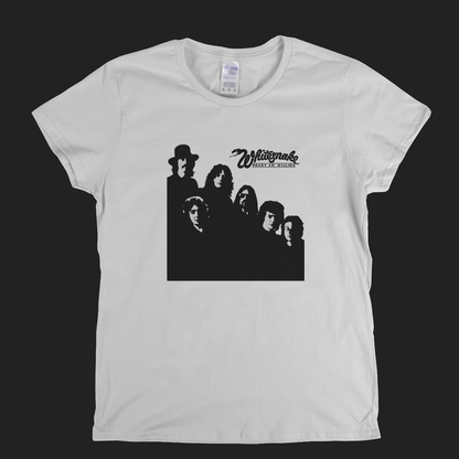 Whitesnake Ready An Willing Womens T-Shirt