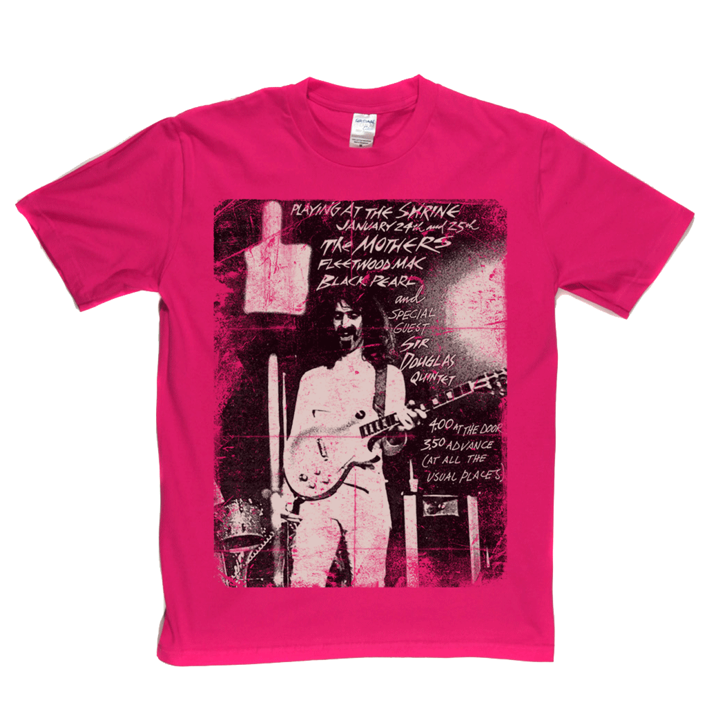 Zappa Playing At The Shrine Poster T-Shirt