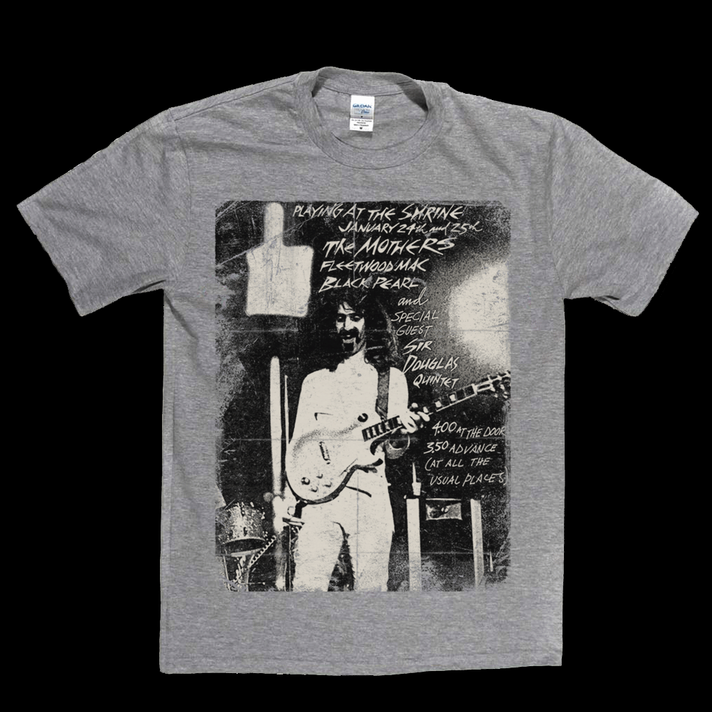 Zappa Playing At The Shrine Poster T-Shirt