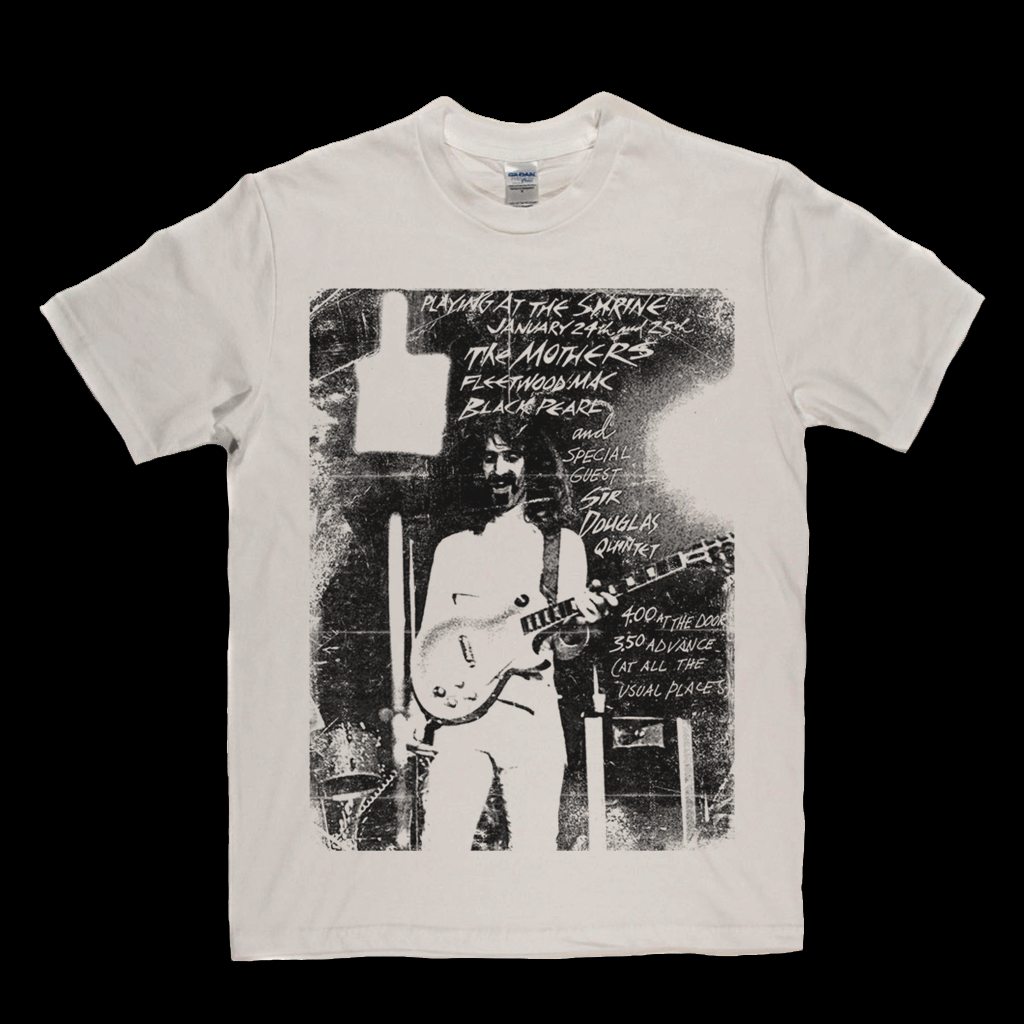 Zappa Playing At The Shrine Poster T-Shirt