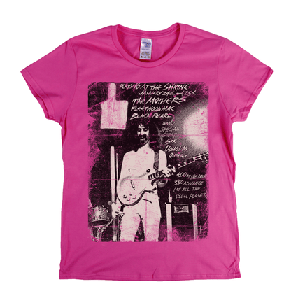 Zappa Playing At The Shrine Poster Womens T-Shirt