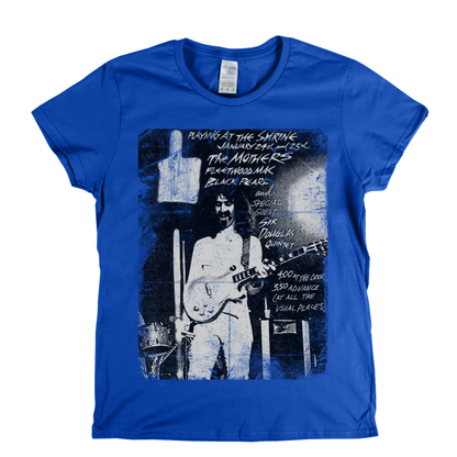 Zappa Playing At The Shrine Poster Womens T-Shirt