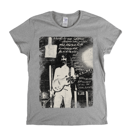 Zappa Playing At The Shrine Poster Womens T-Shirt