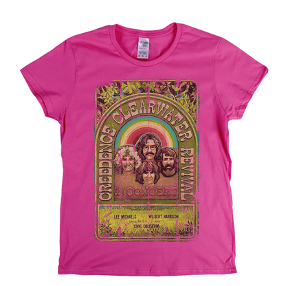 Creedence Clearwater Revival Poster Womens T-Shirt