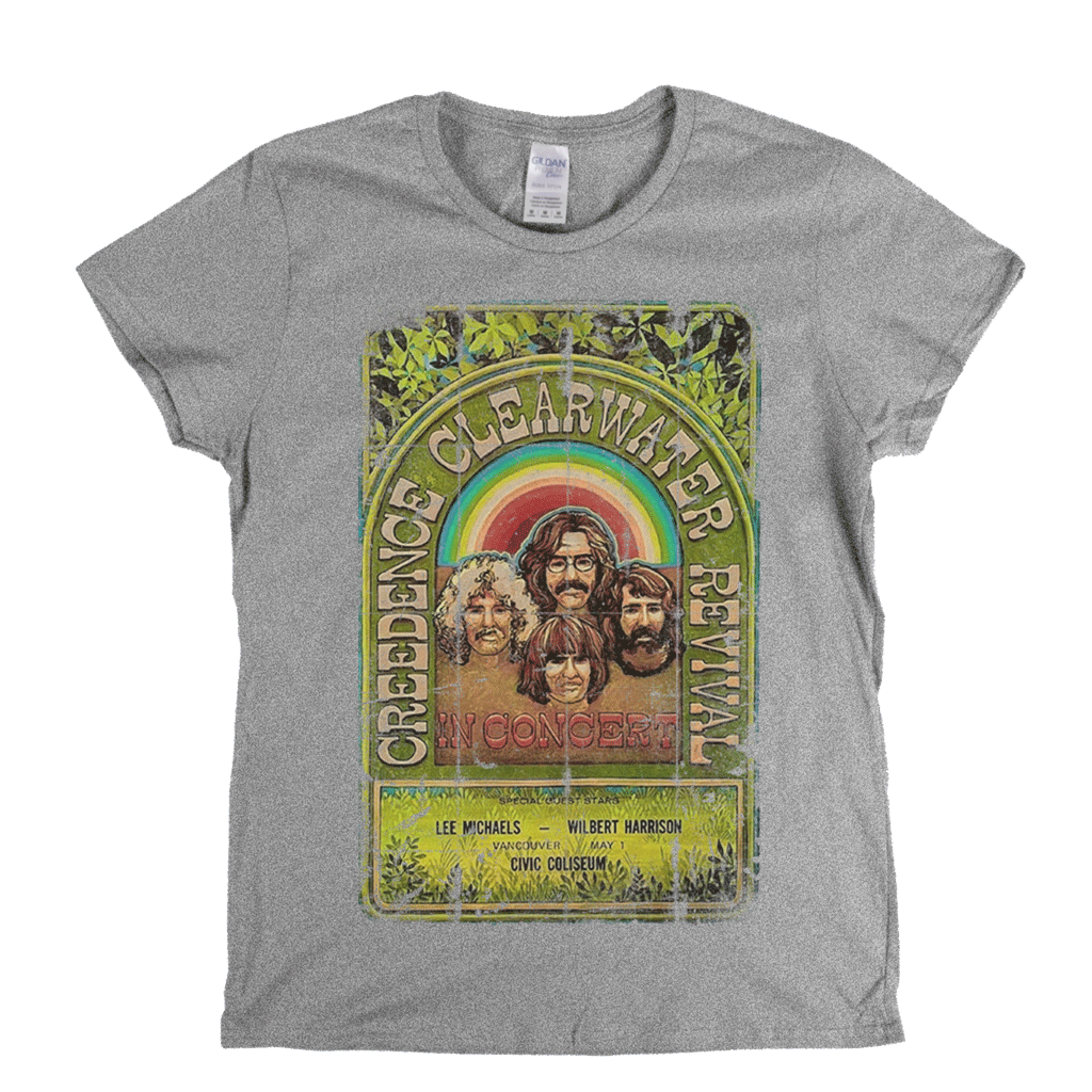 Creedence Clearwater Revival Poster Womens T-Shirt