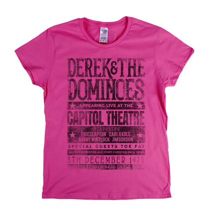 Derek And The Dominos Poster Womens T-Shirt