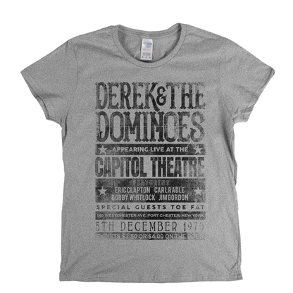 Derek And The Dominos Poster Womens T-Shirt