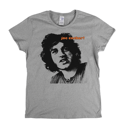 Joe Cocker Portrait Womens T-Shirt