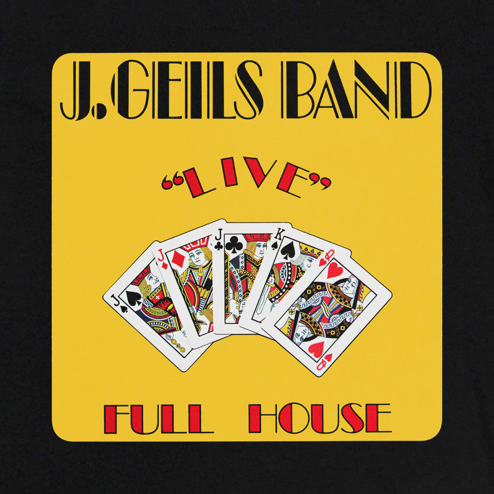 J Geils Band Live T Shirt