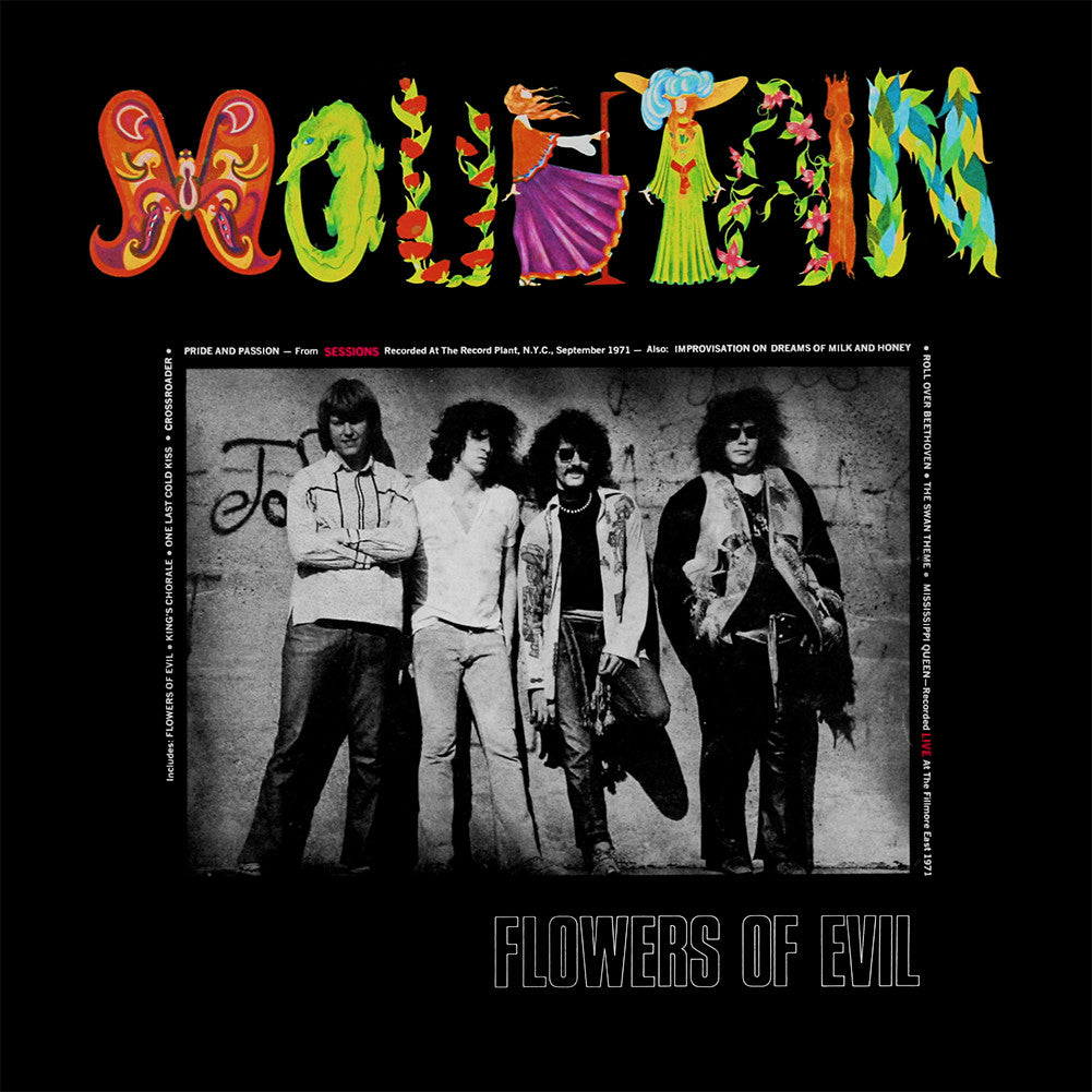 Mountain - Flowers of Evil Album T Shirt