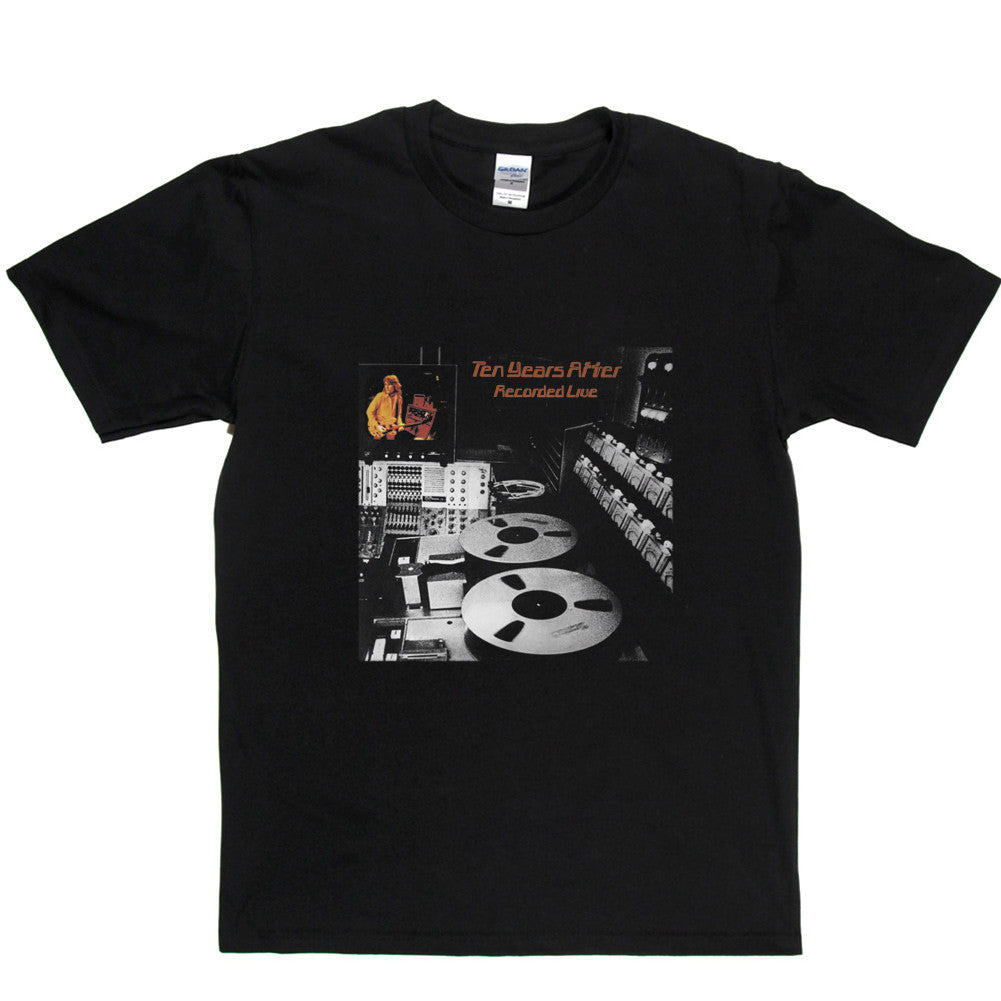 Ten Years After Recorded Live Album T Shirt