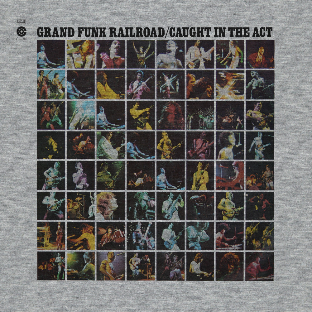 Grand Funk Railroad Caught in the Act T Shirt