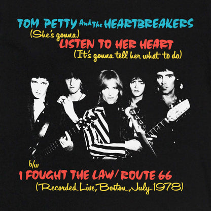 Tom Petty & the Heartbreakers Listen To Her Heart 12" Single T-shirt