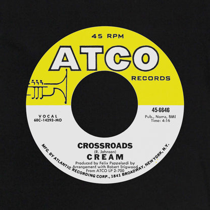 Cream Crossroads Label T-shirt