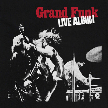 Grand Funk Live Album T Shirt