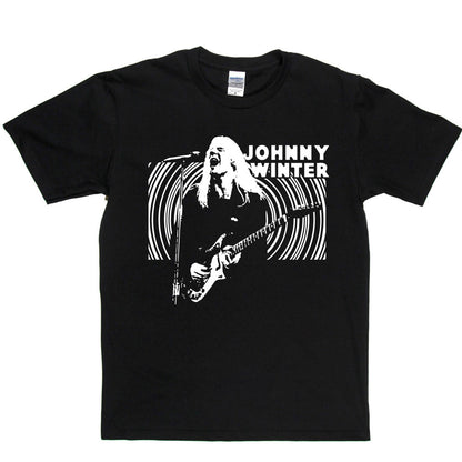 Johnny Winter Backlit T Shirt