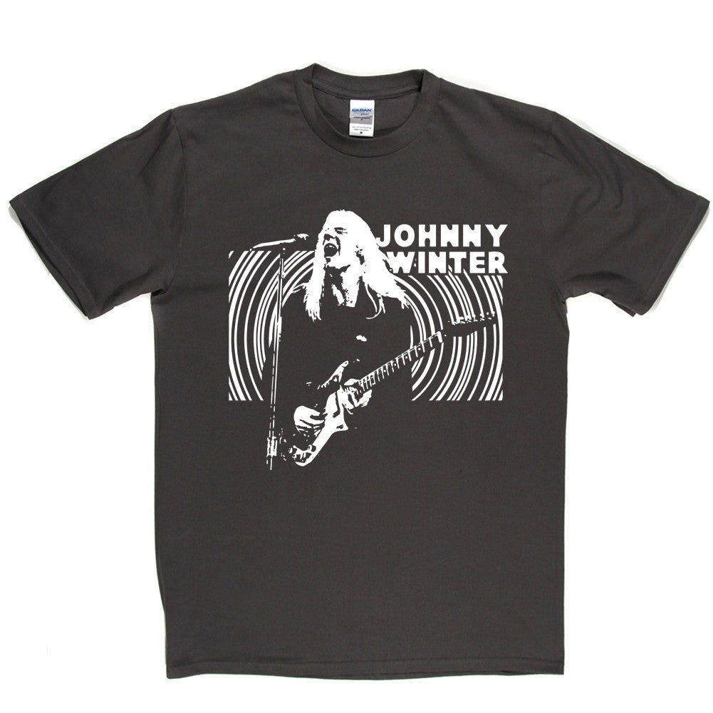 Johnny Winter Backlit T Shirt