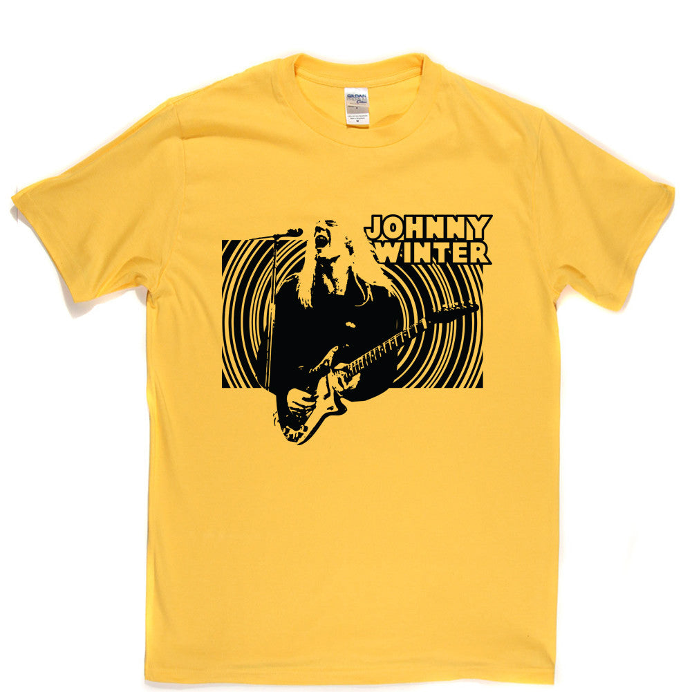 Johnny Winter Backlit T Shirt