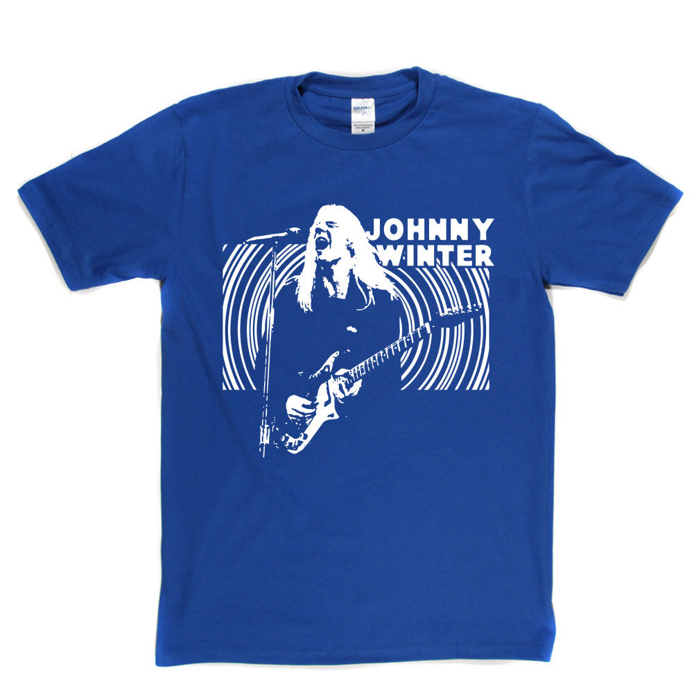 Johnny Winter Backlit T Shirt