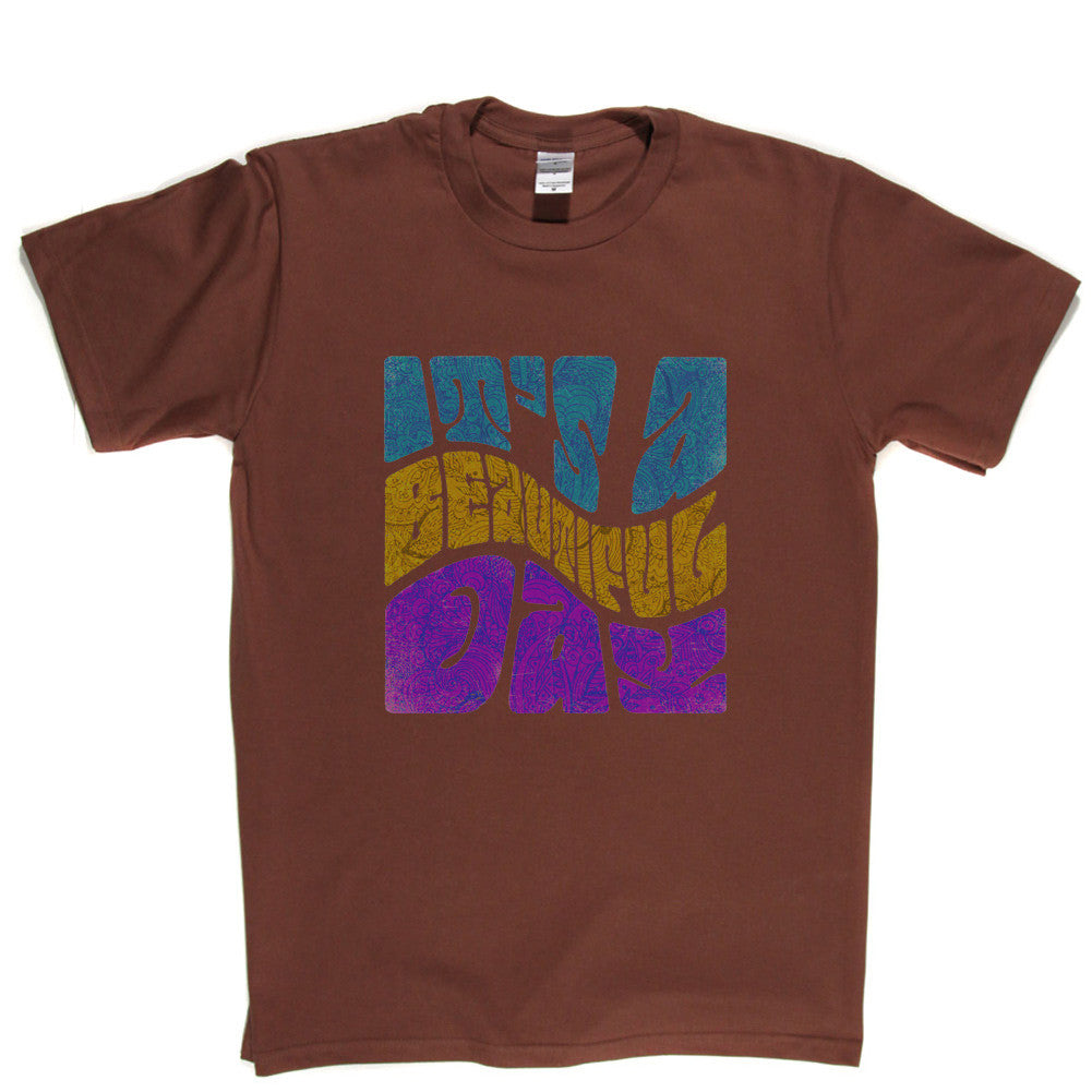 It's a Beautiful Day Retro T Shirt