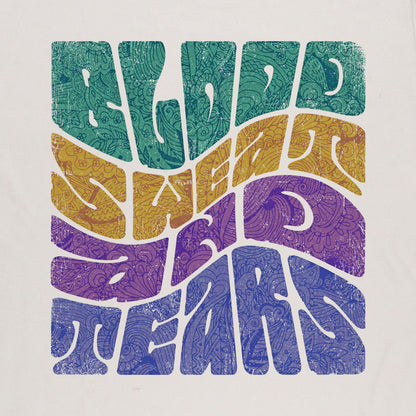 Blood Sweat and Tears Retro T Shirt