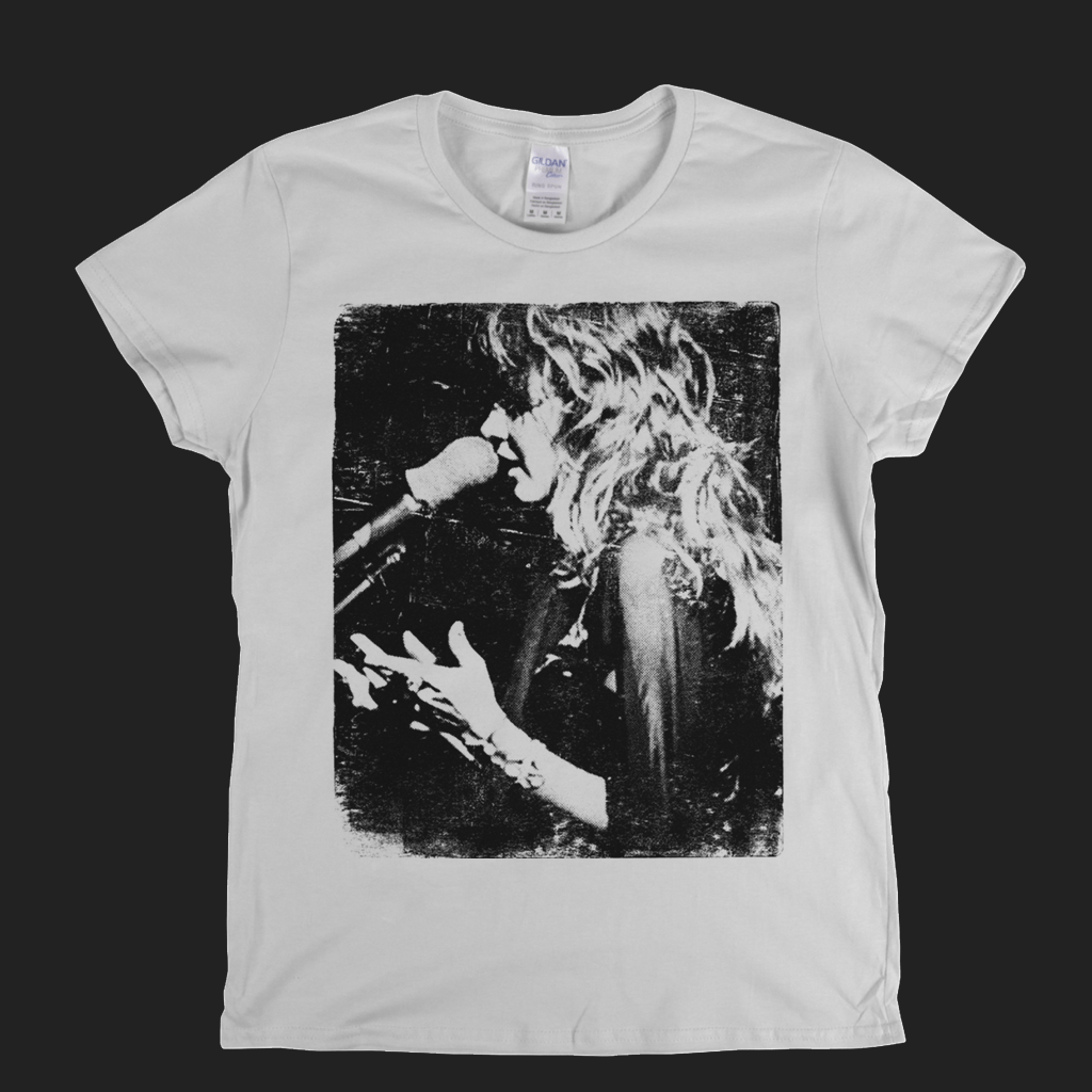 Stevie Nicks Silhouette Womens T-Shirt