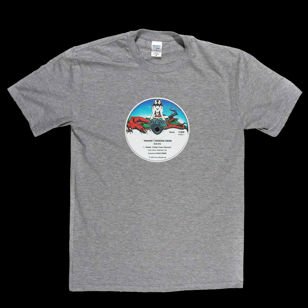 Tangerine Dream Phaedra Label T-Shirt