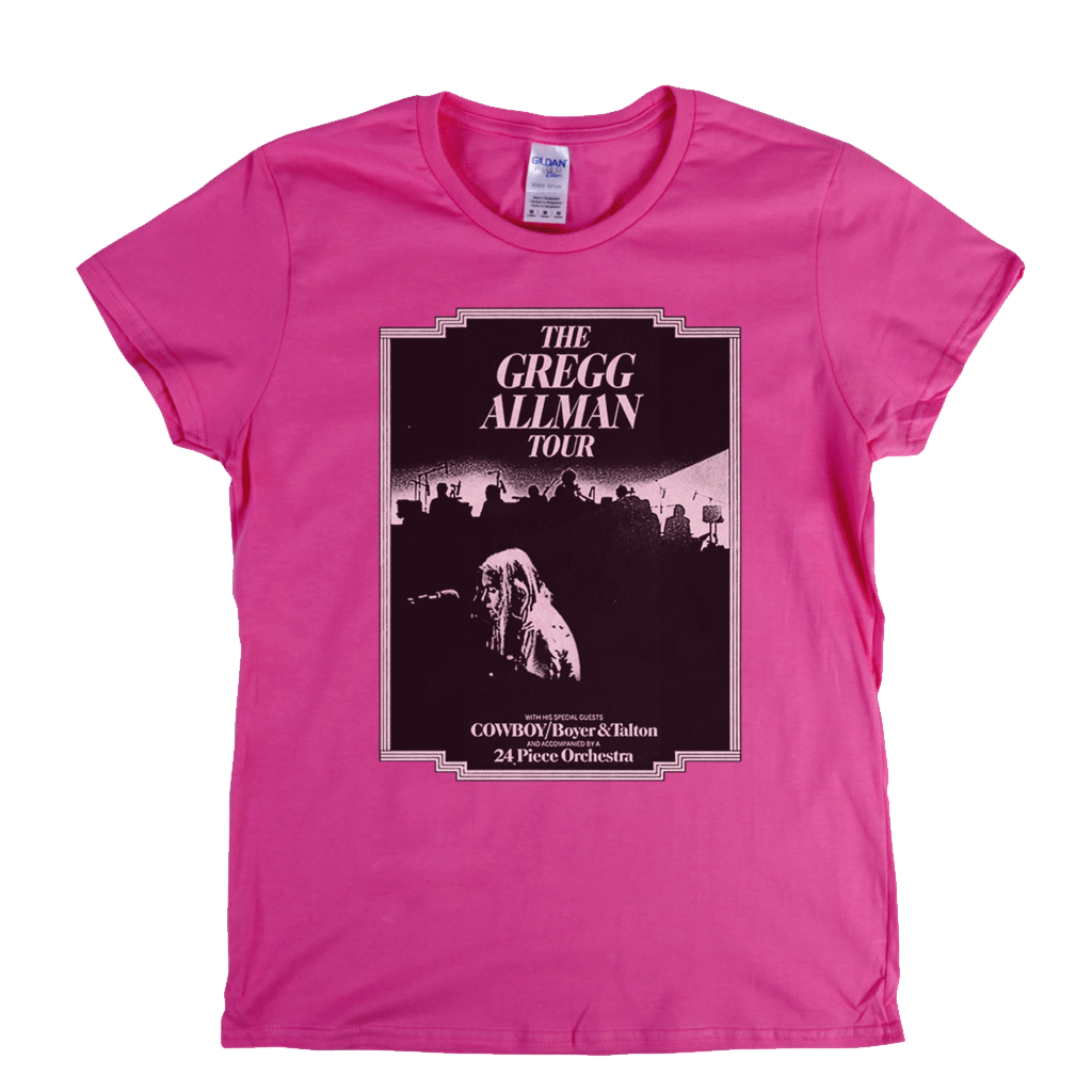 The Gregg Allman Tour Womens T-Shirt