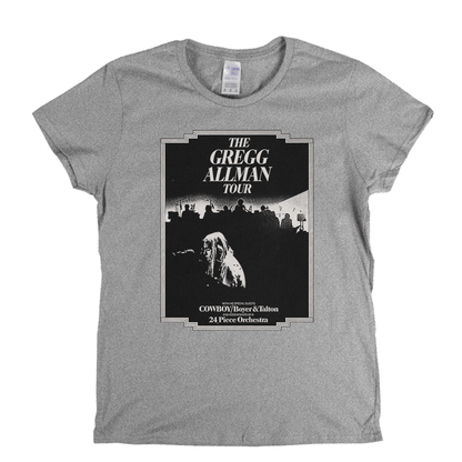 The Gregg Allman Tour Womens T-Shirt