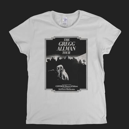 The Gregg Allman Tour Womens T-Shirt