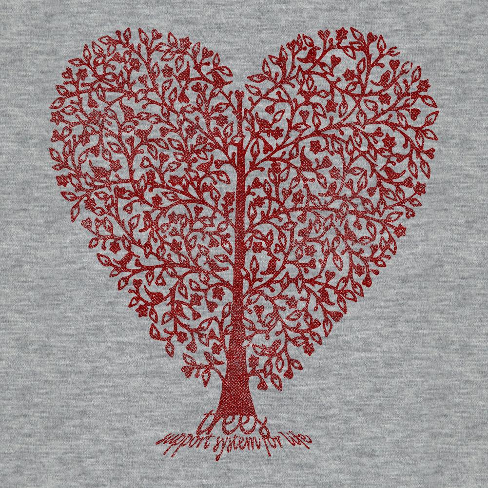 Trees Support System For Life Heart T-shirt